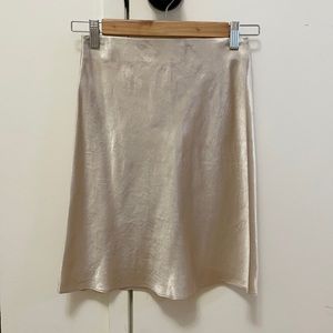 Aritzia Babaton Mini Slip Skirt